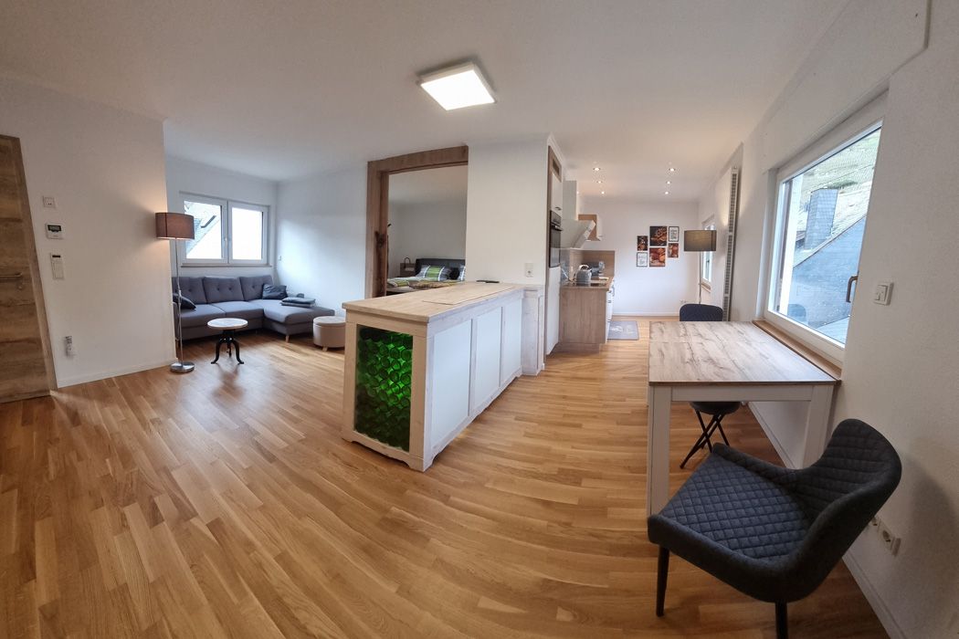 Blick in die Ferienwohnung